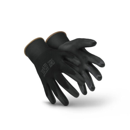 Luva Super Safety SS1003 Multitato Preta Banho em Pu CA 32034