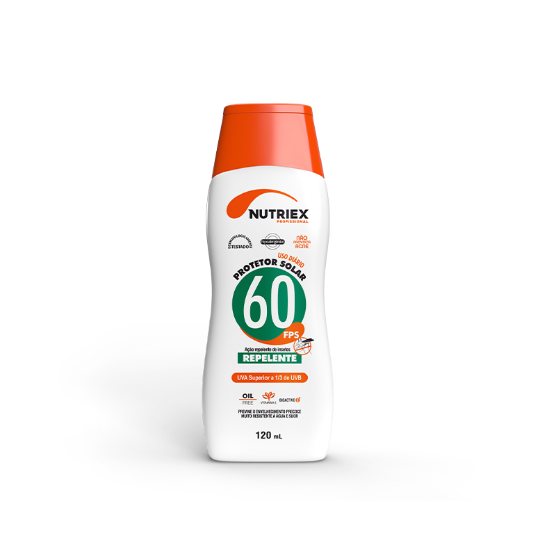 Protetor Solar Nutriex FPS60 120ML COM REPELENTE