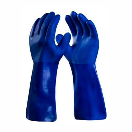 Luva de Segurança Super PVC Azul Super Safety CA 36581